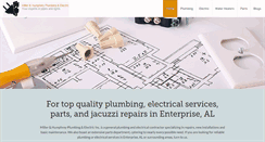 Desktop Screenshot of millerplumbingandelectric.net